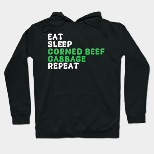 St Patrick's Day I'm Just Here For The Corned Beef Cabbage Hoodie